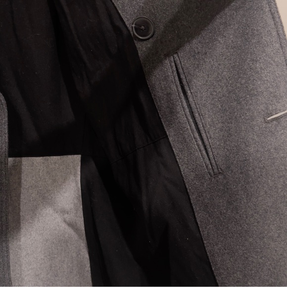 GAP Wool Blend Peacoat – Charcoal Gray, Men’s Medium - Picture 4 of 7